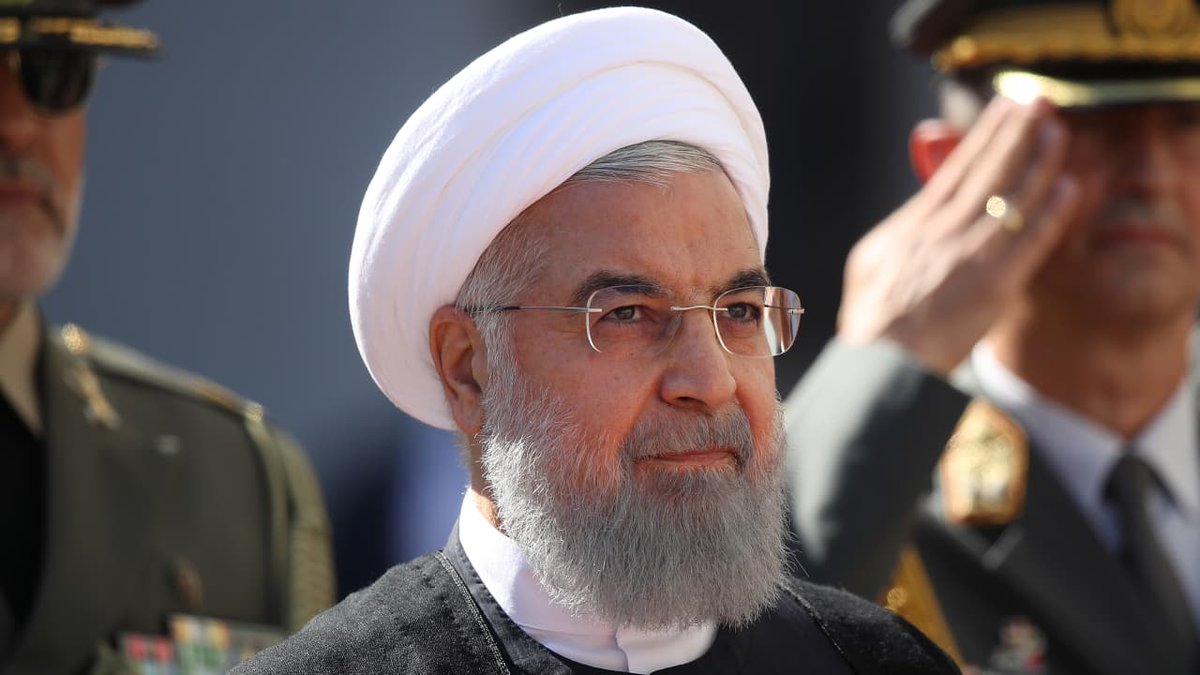 رسالة الرئيس الإيراني الأسبق الدكتور حسن روحاني ردًا على تهديد المجر..م ترامب:

 لن تُسكت حضارة إيران لا الليلة ولا غدًا ولا في أي وقت؛ إيران كانت وستبقى متواصلة. نحن الإيرانيون عشنا وترعرعنا في هذه الأرض، وسنبقى صامدين فيها. لقد انتصرت الحضارة الإيرانية، بالاعتماد على المعرفة