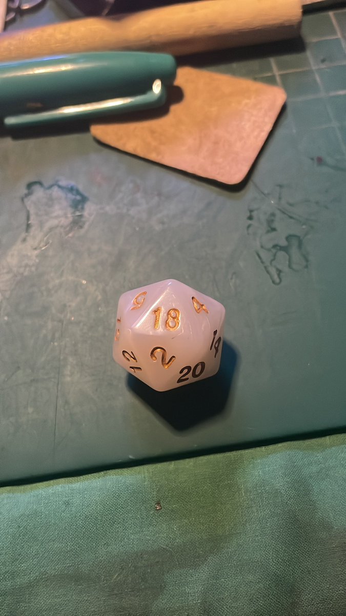 comander_dante's tweet photo. I rolled a 18 plus 3 so 21 https://t.co/f1gIbDP5Zy