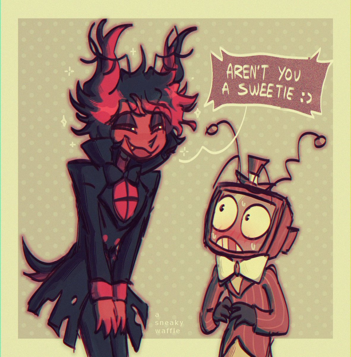 a_sneaky_waffle's tweet image. wait i love them actually,,,,,

#lostsignal #radiostatic #staticradio #hazbinhotel #hazbinhotelfanart