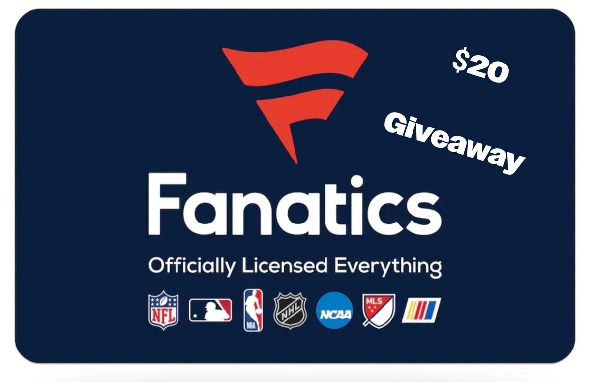 PaulieWizWit's tweet photo. Giveaway for a $20 Fanatics E-Gift Card

Just repost this post, Vote 5 Stars on #WhatDoYouCollect Podcast Episode up for a Telly Award and post proof in the comments.

https://t.co/WnESY4ADJD

(Bonus: Tag 2 friends random gift links will be sent for a digital collectible) https://t.co/c9PoHhdxPx