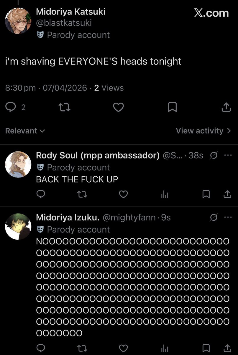 Midoriya Katsuki tweet media