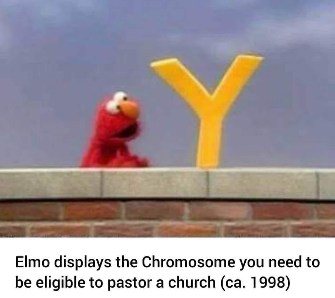 GigaBasedDad's tweet image. Elmo gets it.