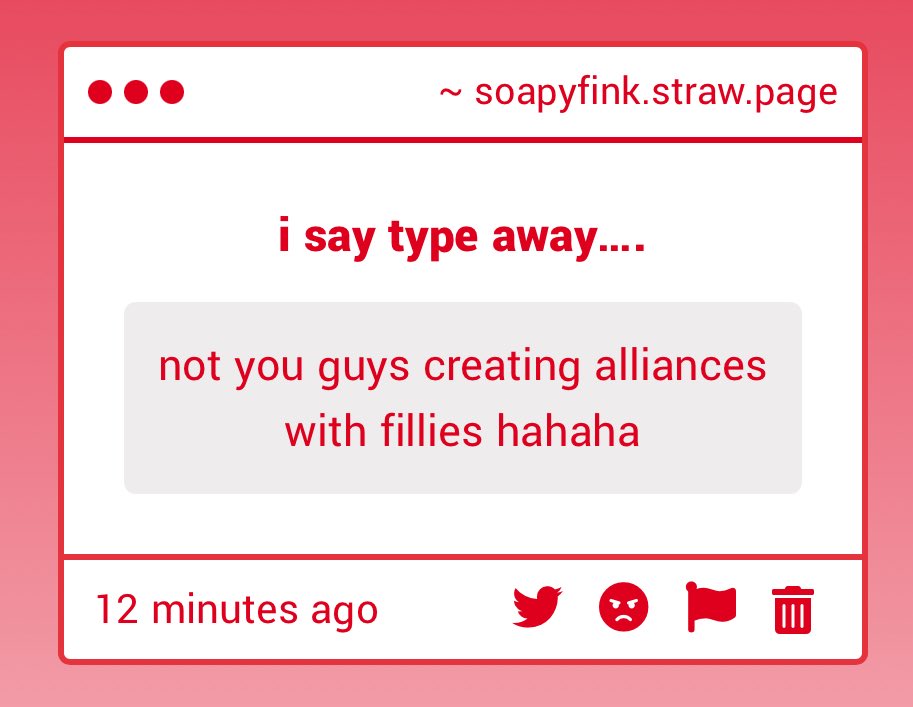 not me, stay safe though