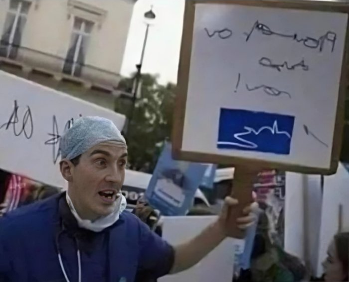 Protesto de médicos