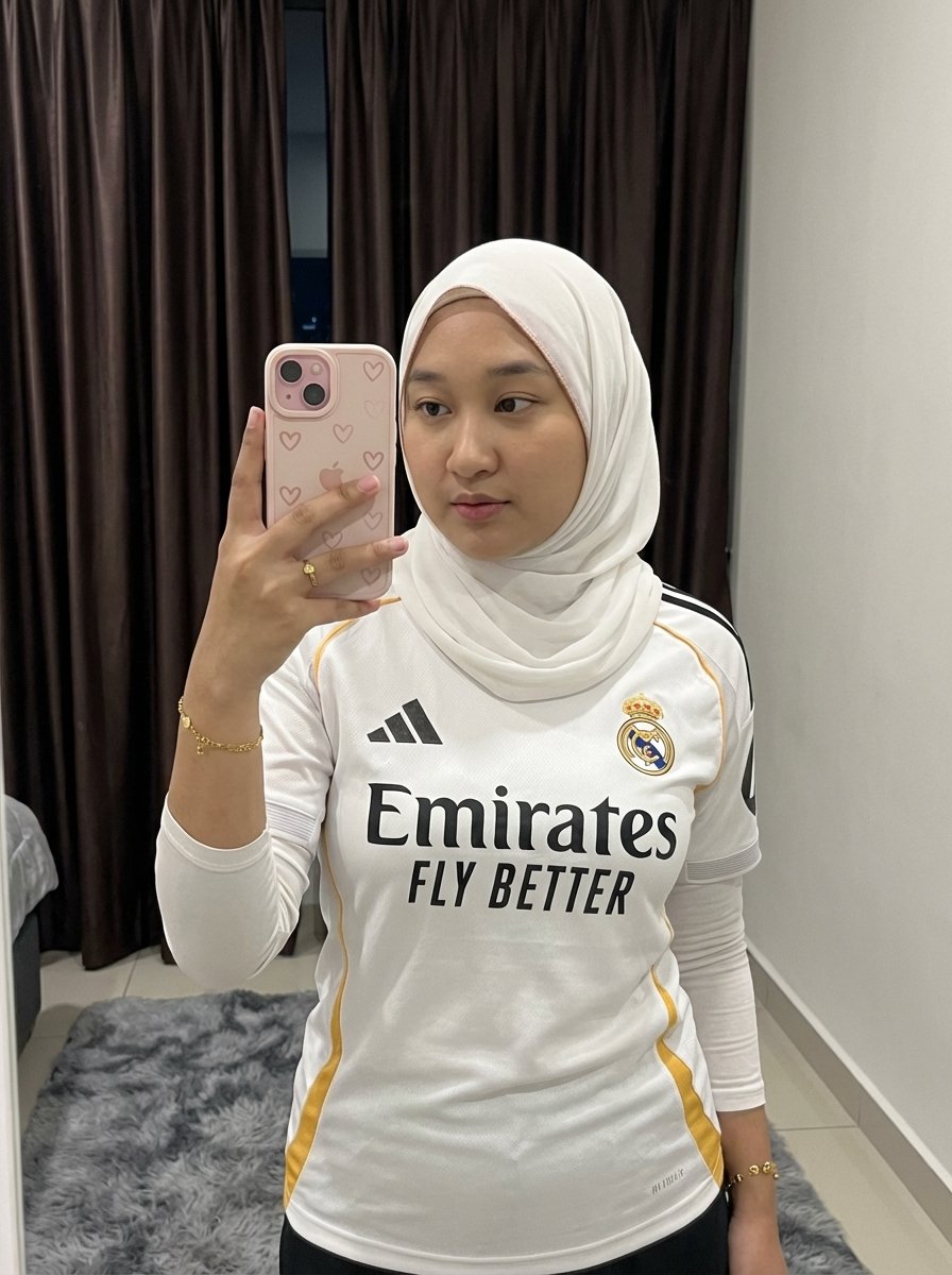 DailyViibeX's tweet photo. Hala Madrid! 🤍 https://t.co/iga5Zj4iDN