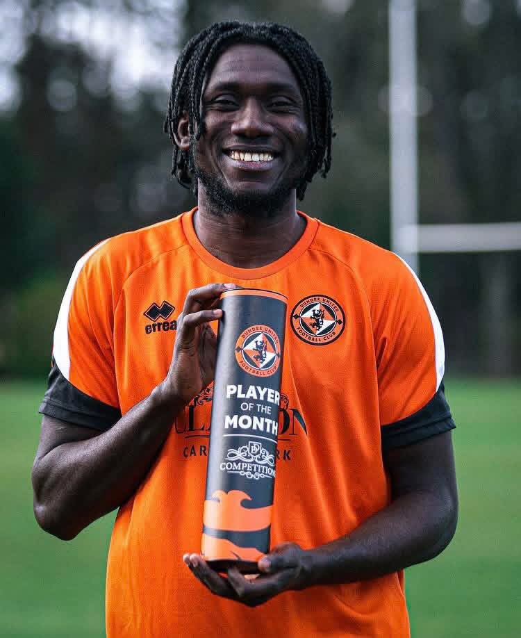 🇬🇭Emmanuel Agyei has just hit the ground running at his new club, Dundee United as he has now scooped both Goal of the Month and now Player of the Month, both for March at his club.

The former Dreams FC midfielder is making huge strides in the Scottish Premiership with his side.