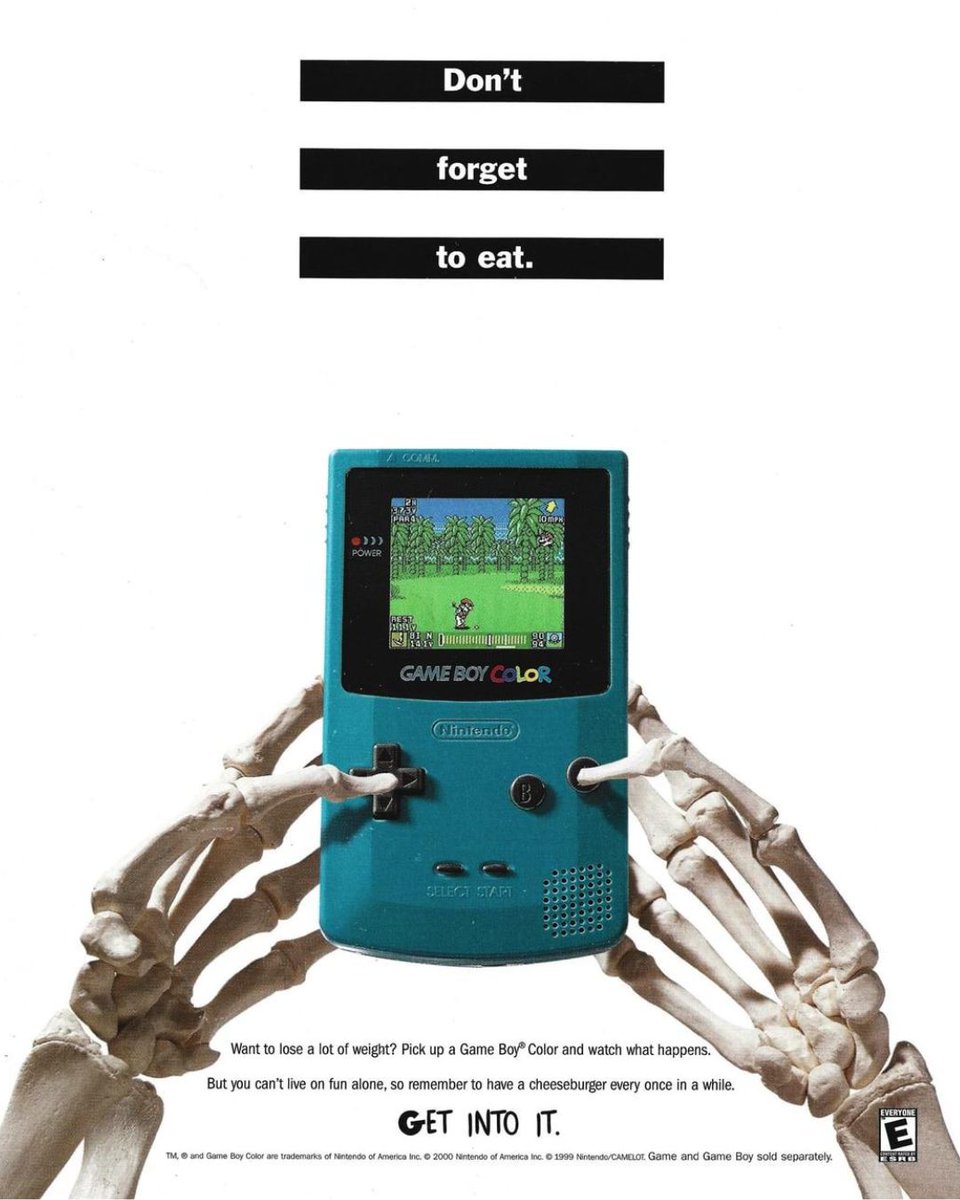 DKOldies's tweet image. There were definitely some weird ones 😂
.
.
#oldads #gameboy #nintendo #the90s #retrogaming #nostalgia #memories #90s #ads