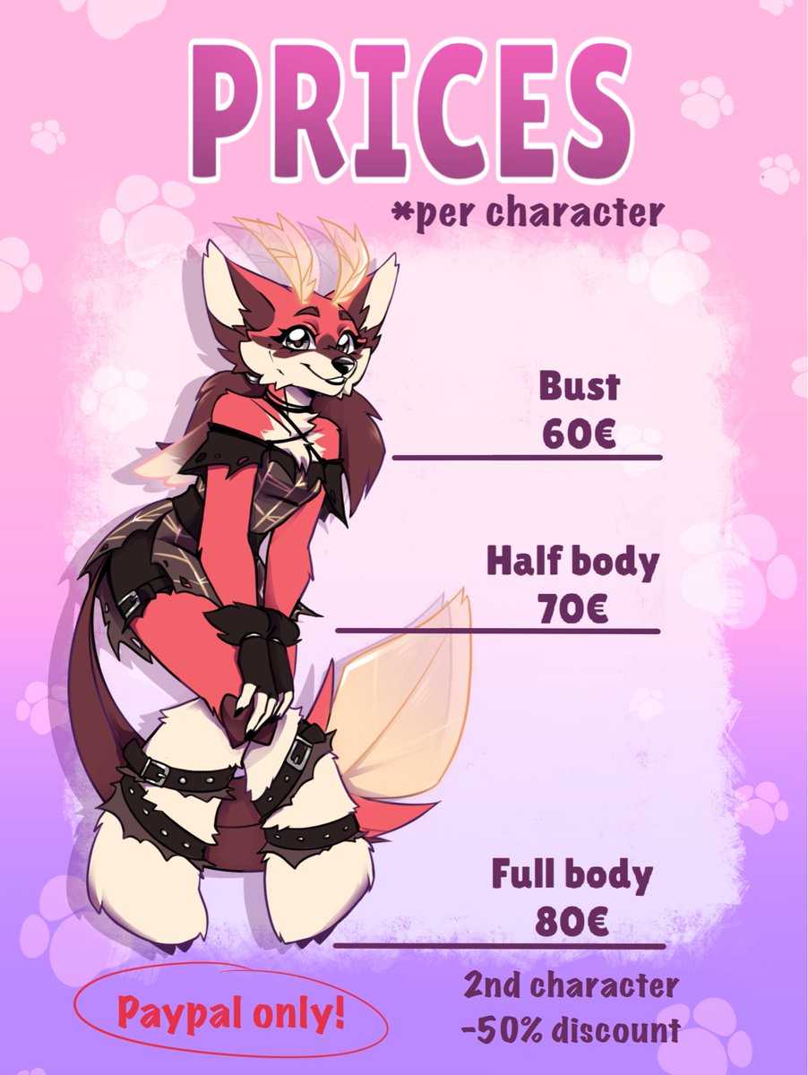 torarunaa's tweet photo. Hi everyone! It's been a while but finally I have my comms open again🌟

#commission #commissionopen #furryart https://t.co/AhTFKJlOKV