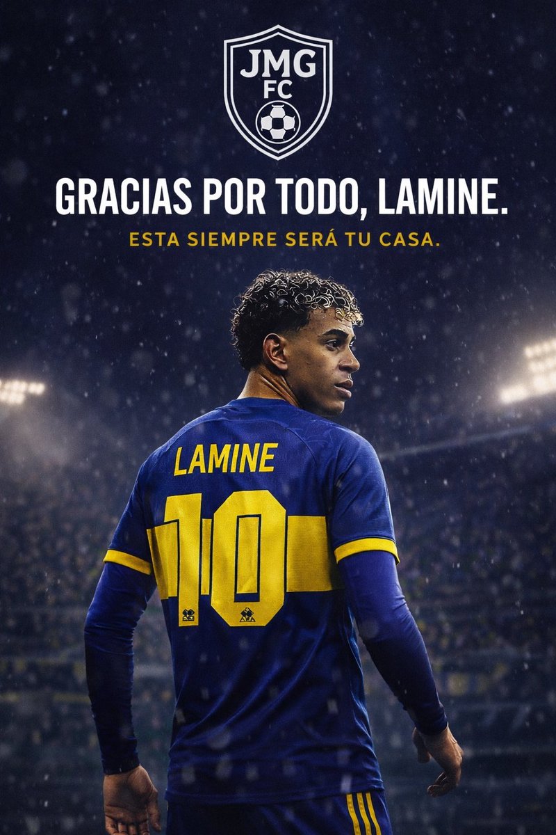 Gracias por todo, Lamine 💙💛