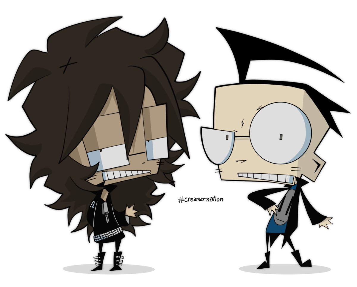 I hate both of them #invaderzim