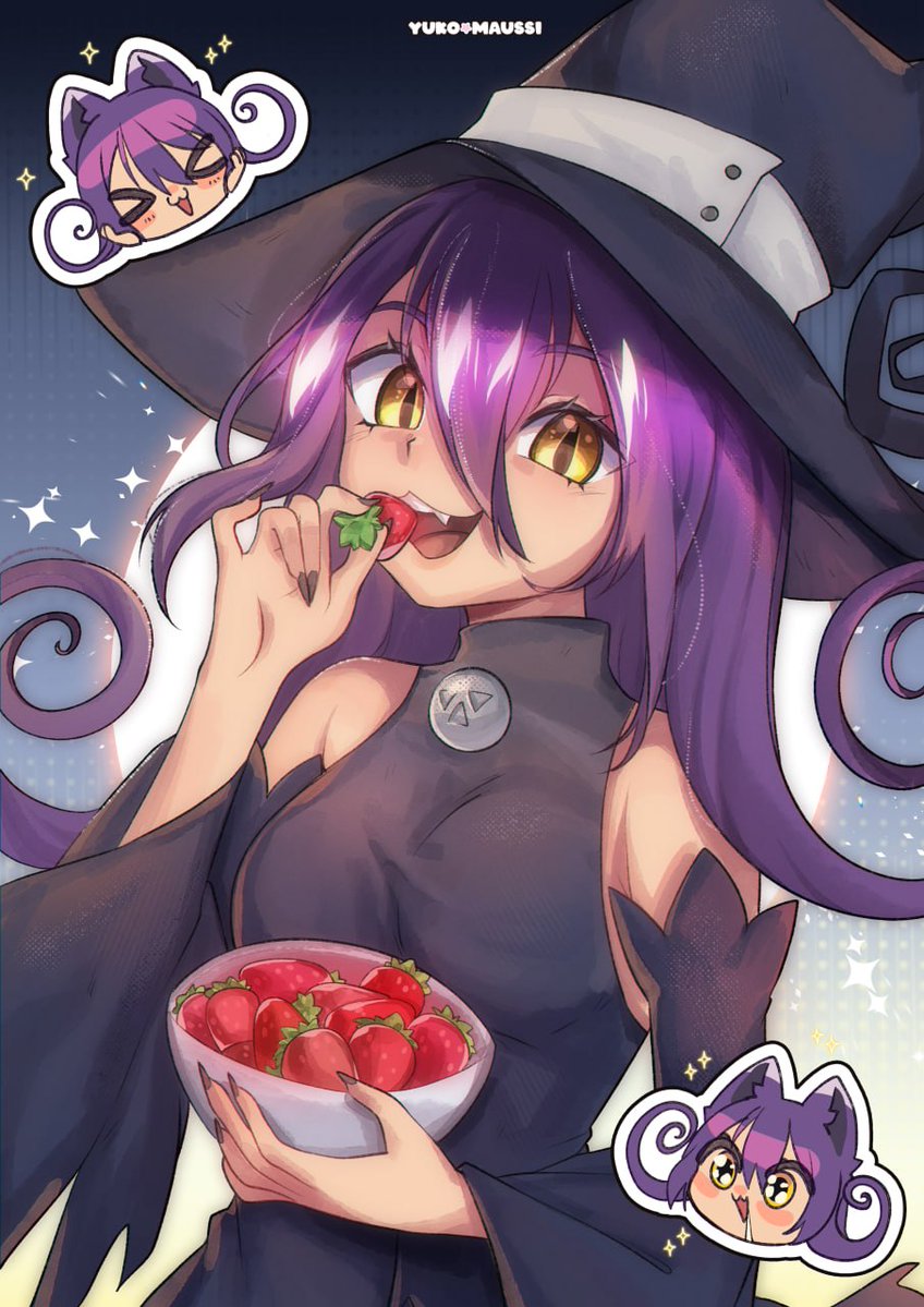 yukomaussi's tweet image. yummy 🍓
#Blair #SoulEater #ブレア #ソウルイーター