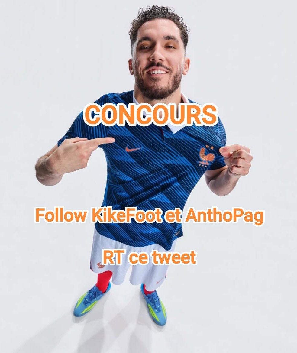 [CONCOURS]

Grâce à <a href="/kikefoot_/">Kike Foot</a> , je vous fais gagner un maillot de votre choix

Rien de plus follow <a href="/kikefoot_/">Kike Foot</a> et moi même <a href="/AnthoPag/">Antho Pagju</a> 
+
RT ce tweet
🤞

Tirage au sort dans un peu plus d'une semaine le 19/04

kikefoot.com/?ref=proxwfot

-10% avec le code PAGJU

Let's go 👊