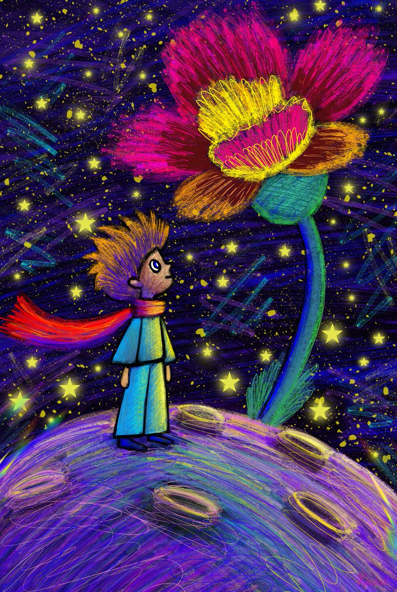 KassiSm's tweet photo. Hello all 🖤🎨✨️ I want to believe that my fur baby (princess🐾) became a shiny star in this sky... In a colourful, peaceful world, without any pain, any suffering, only beauty and peace🌟

My "Little Prince" 

➡️ 1/1

➡️ 25 $XRP 

Link⬇️ #kassiartfashion #xrp https://t.co/P0rwpUZrOl