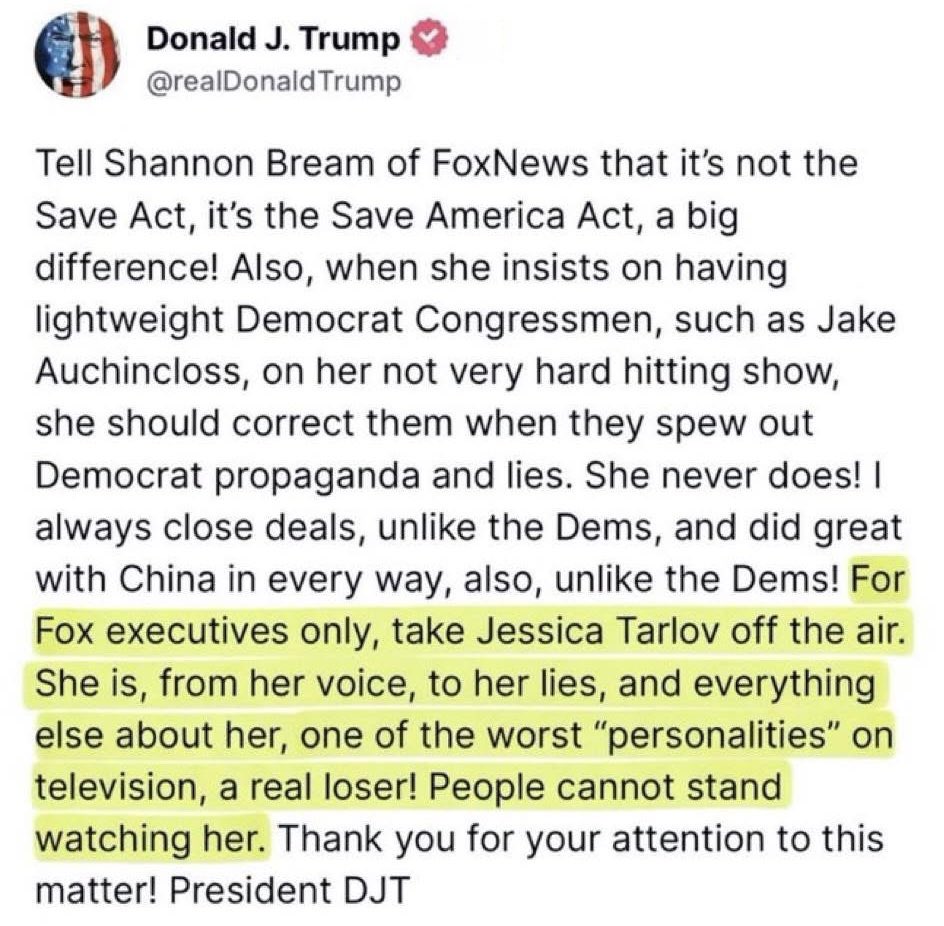 JulzGaye's tweet photo. @ShannonBream 
He’s right, Shannon. https://t.co/dyzm0AsRyc