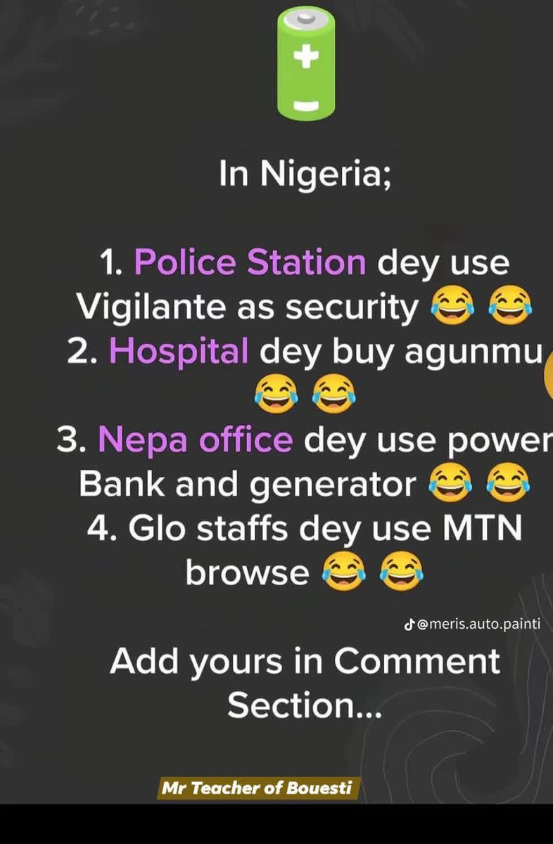 AbdullahiAdeol7's tweet photo. Laugh 😂 https://t.co/BXa9oqJJ5a