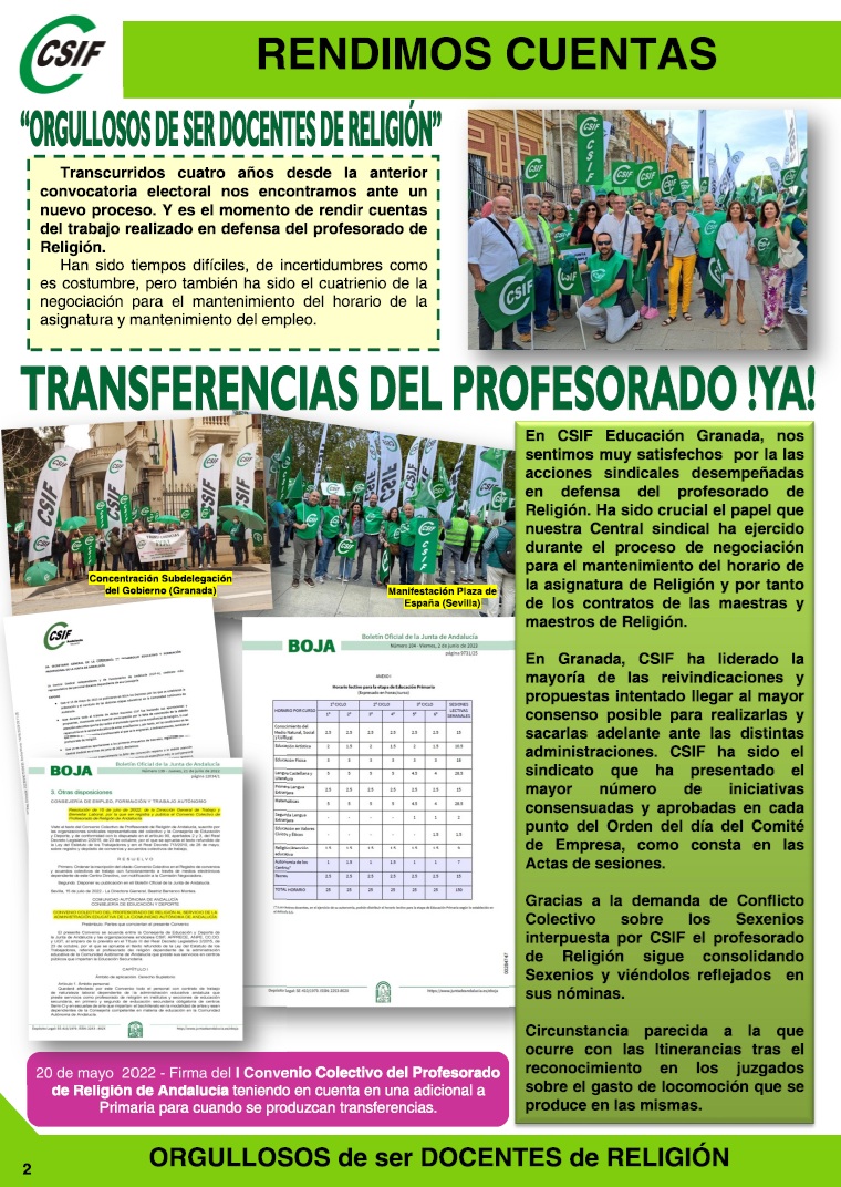 CSIF-Profesorado de Religión Andalucía tweet media