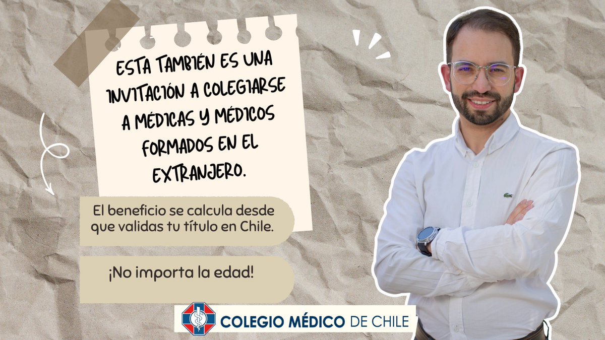 Colegio Médico de Chile - Colmed Chile tweet media