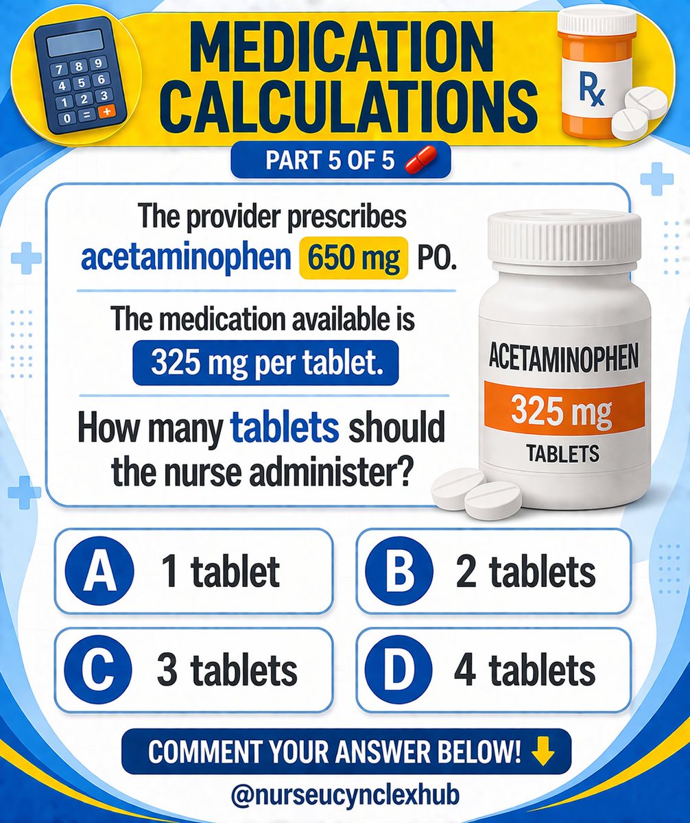 can you get it right? 👀
Comment your answer below 👇🏽
#futurenurse