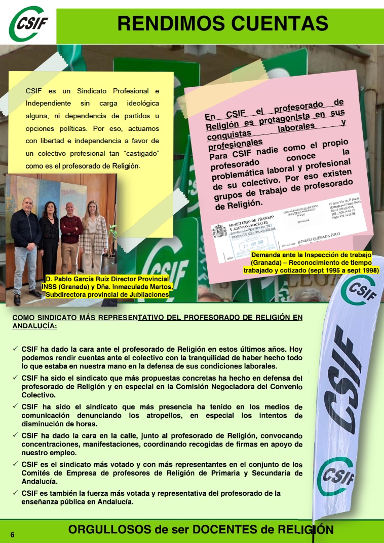 CSIF-Profesorado de Religión Andalucía tweet media