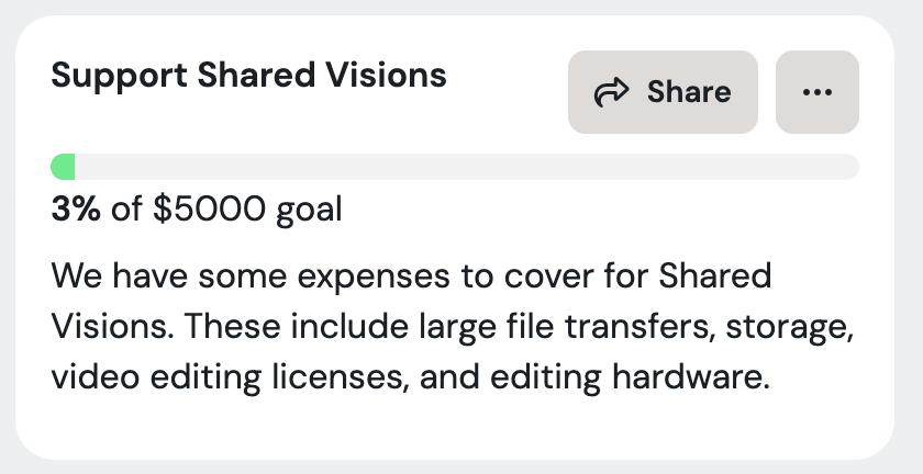 vrhermit's tweet photo. Thank you to everyone who has supported our community project, Shared Visions. We're making a documentary about the Apple Vision Pro community. We have a few expenses to cover related to large assets and video editing. If you can, please show us some love
https://t.co/j2izWaGWO4 https://t.co/nI3ueZa4tO