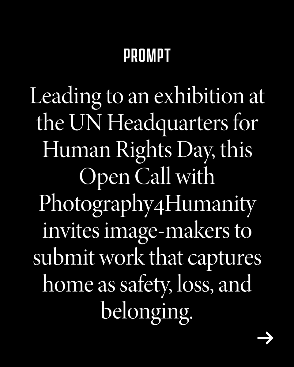 rhrn_climate's tweet image. Photography 4 Humanity +Fotografiska with @UNHumanRights launch the Global Open Call: 
HOME  
Submit by Jul 12
Exhibit at @UN HQ 
Dec 10 on #HumanRightsDay
 bit.ly/3P4cvgc
