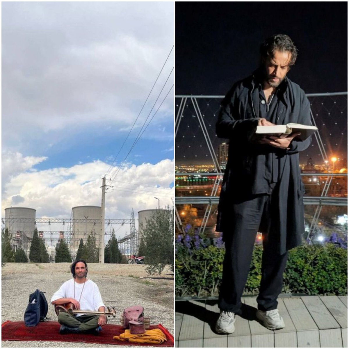 خیلی حَرفه
کشتن مردمت رو ببینی، خونِ توی جوبها رو ببینی، جمجمه‌ی متلاشی شده‌ی کف خیابون رو ببینی، پیکر غرق خون ‌رو ببینی، صورت متلاشی شده‌ی بچه‌ی ۱۱ ساله رو ببینی، کیسه‌های خونیِ رها شده ر‌وی زمین رو ببینی، اعدام بچه‌ی ۱۸ ساله رو ببینی
دردت نگیره
ولی برای نیروگاه و پُل خون‌جگر