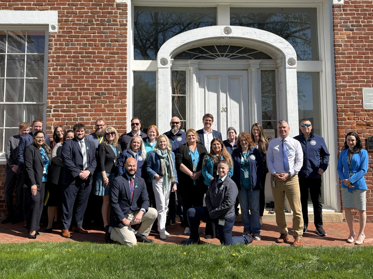 LoudounOCA's tweet photo. Each year on the first Tuesday in April is Sexual Assault Awareness Month (SAAM) Day of Action. The day is dedicated to raising awareness of sexual violence.

Teal is the color used to show support for the survivors of sexual violence. The Office of the Commonwealth’s ... https://t.co/yzFzFzz0bX