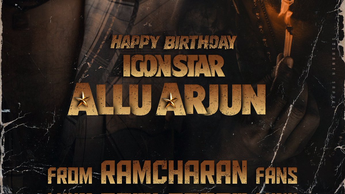 Sushanth tweet media