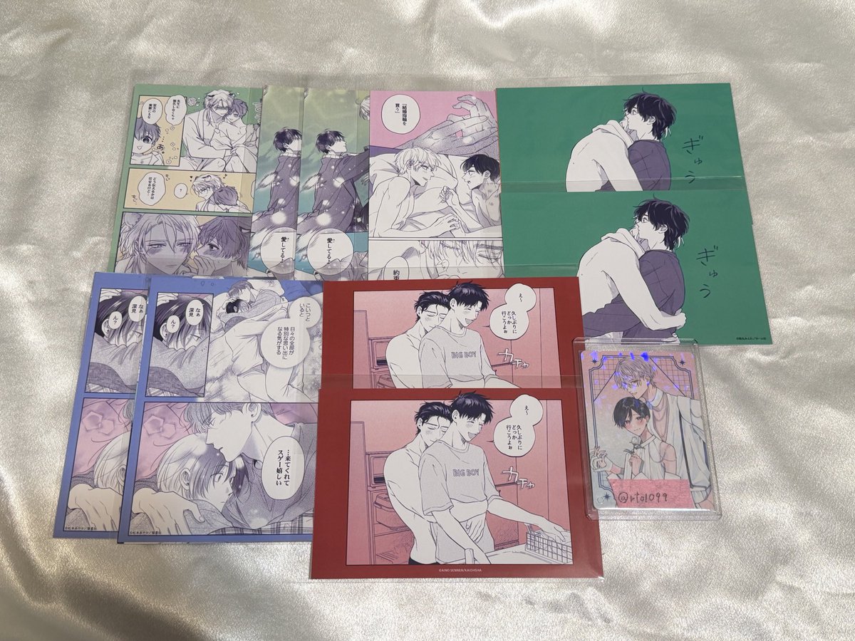 rtol099's tweet photo. 【交換／譲渡／買取】ホーリンラブブックス  HorinLoveBooks 15th Anniversary Fair   マンガチャ

譲⇒画像1～3

求 画像4 E賞＞定価＋送料(纏めて優先)

お気軽にお声掛けください https://t.co/SEV1bB1XOV