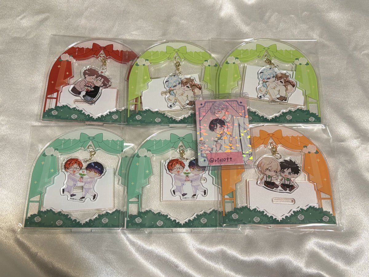 rtol099's tweet photo. 【交換／譲渡／買取】ホーリンラブブックス  HorinLoveBooks 15th Anniversary Fair   マンガチャ

譲⇒画像1～3

求 画像4 E賞＞定価＋送料(纏めて優先)

お気軽にお声掛けください https://t.co/SEV1bB1XOV