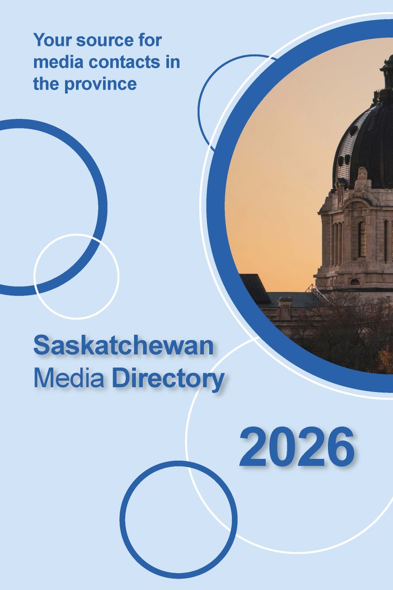 Benchmark_P_R's tweet photo. The 2026 Saskatchewan Media Directory is here.

✔ 200+ media outlets
✔ Updated contacts
✔ Expanded influencer listings
Your shortcut to smarter media outreach in Saskatchewan.
Find the right contact. Get the right coverage. 
https://t.co/xrT2rjMB6m https://t.co/cAnWPbTOE8