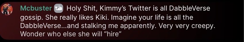 Poignantmonitor's tweet photo. I’ve had plenty of people give me information on you for free. I also asked granny to leave you alone last night. https://t.co/yC4FmIly8j