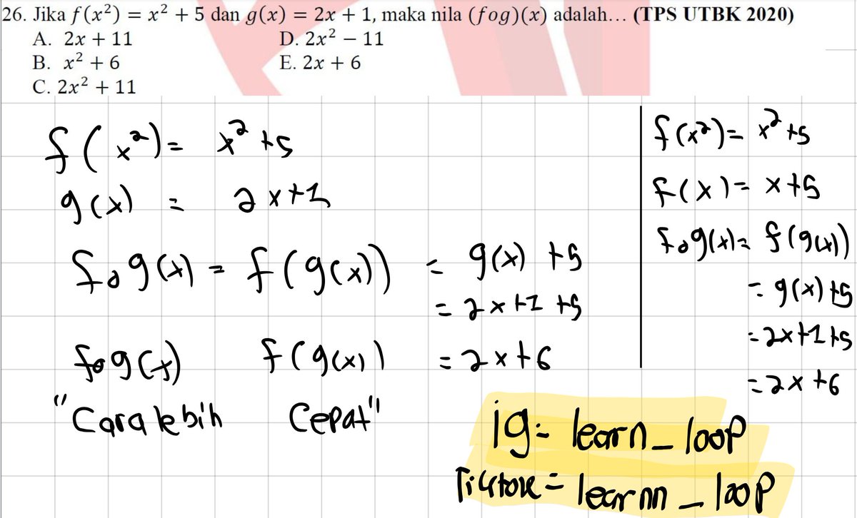 Learn Loop | Trick Cepat dan Video Pembahasan PK tweet media