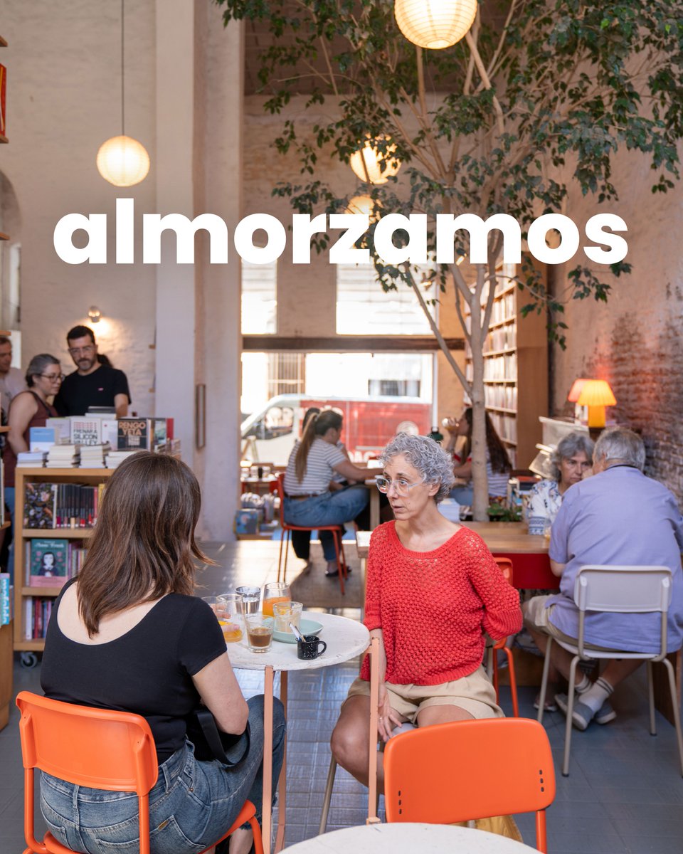 cccharco's tweet photo. ESTE VIERNES 
🍽️ Almuerzo en el club

Un paréntesis al mediodía para comer rico. Luego, quien quiera puede quedarse a leer, trabajar o simplemente pasar la tarde.

Reservá tu menú https://t.co/LWYLSlO1ji https://t.co/SytWzyvl21