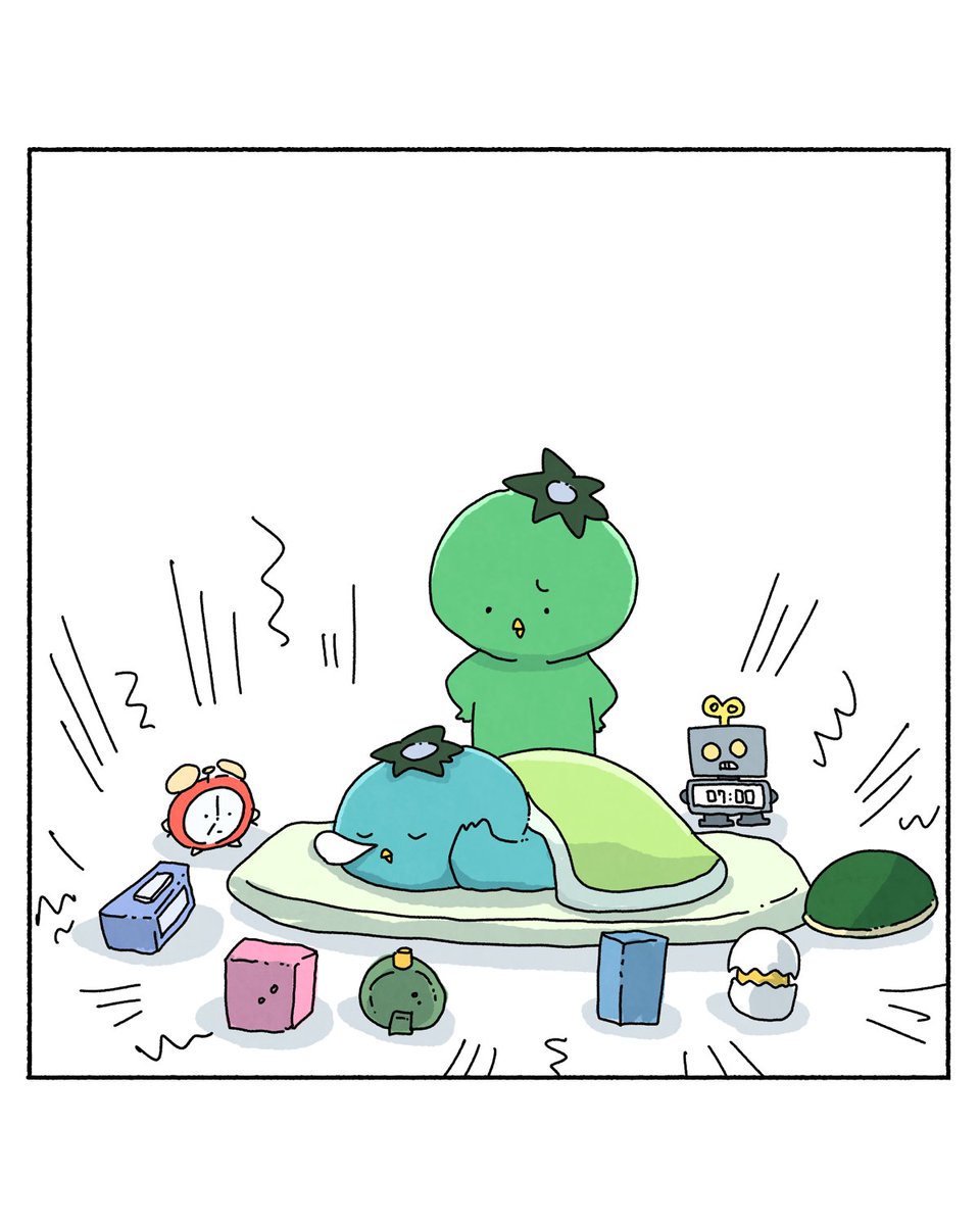 sadanojo's tweet photo. 全然起きねーな

#カッパ #イラスト #illustration #procreate https://t.co/GuUIoMQC4H