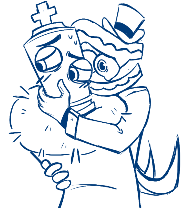 reggiefelloff's tweet image. might color this later if im not feeling to lazyyy👀
#royalteeth #tadc