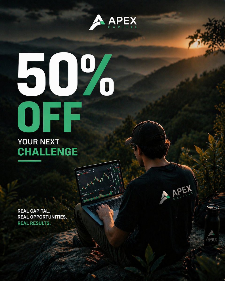 Timing matters more than most traders realize

An exclusive opportunity is now live for those ready to take the next step

🎁 50% OFF all challenges
Use code: GET50

Already active and available directly in your dashboard

If you’ve been waiting for the right moment to step in,