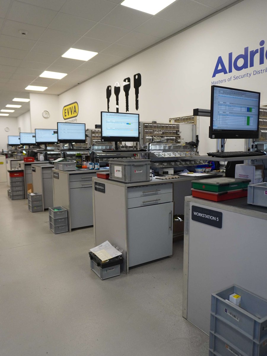 AldridgeSec's tweet image. Need more than stock? Our Production Dept 🔐 cuts keys, codes, and master systems—ready for site. 👉 aldridgesecurity.co.uk #Locksmith #MasterKeySystems #KeyCutting #TradeOnly #LocksmithLife #Installers #AldridgeSecurity