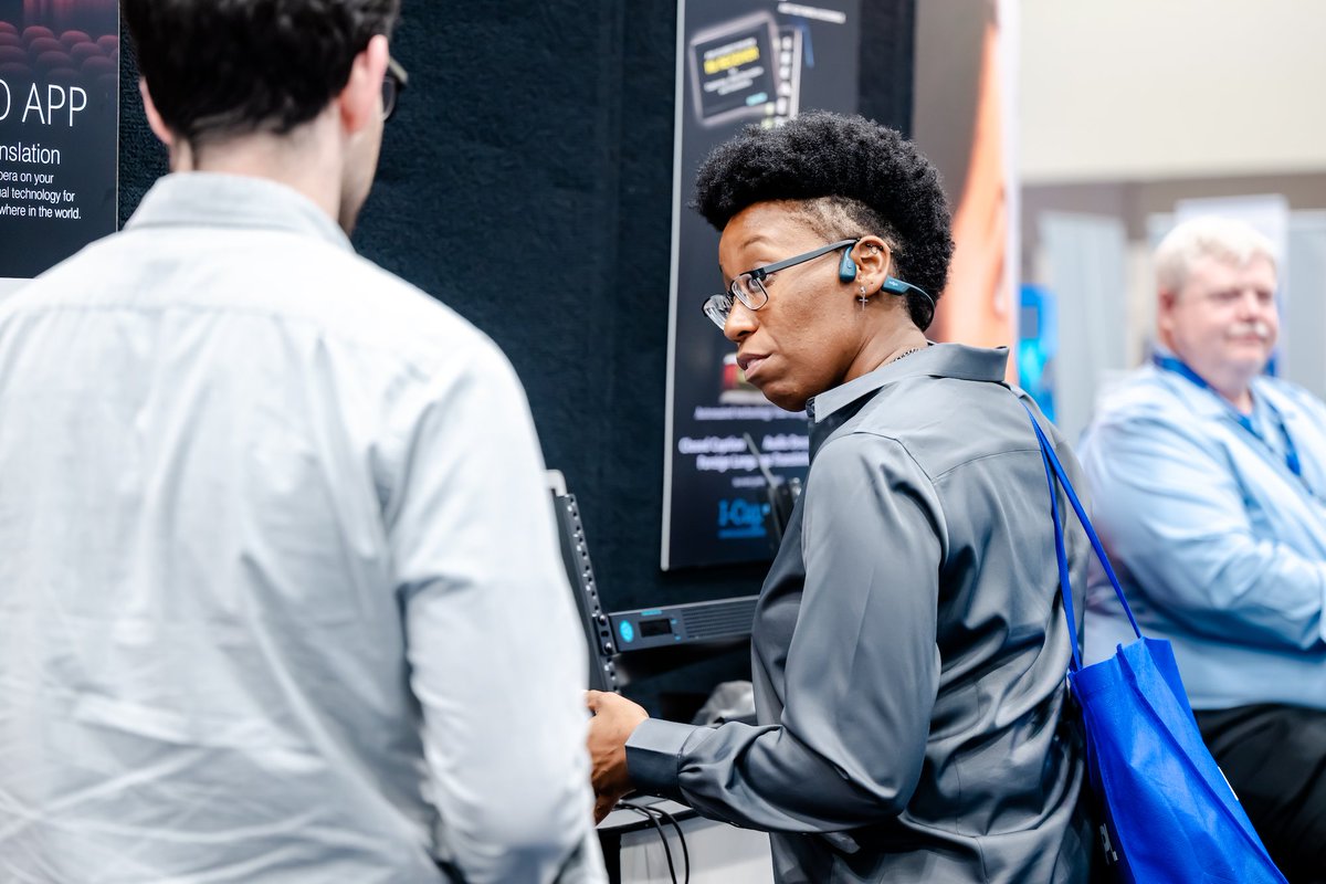 InfoComm's tweet image. Looking to invest in new tools? #InfoComm is the benchmark event for meaningful #proAV innovation. Tech that seamlessly connects teams and systems. Audio. Video. Lighting. Digital signage. It's all here, and you should be too. Sign up with code IC26X now: icshow.me/IC26X