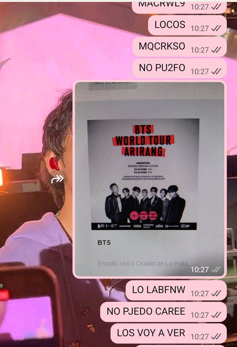 yas VA VER A BTS tweet media