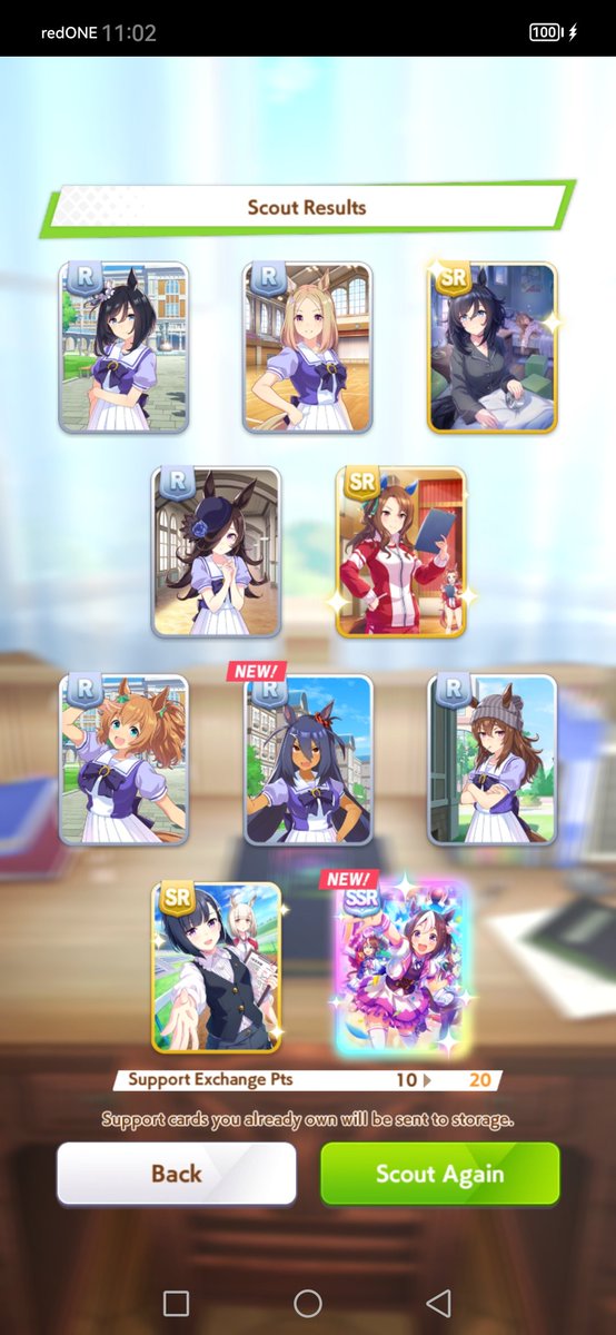 Support card rate is really low😣😣😣