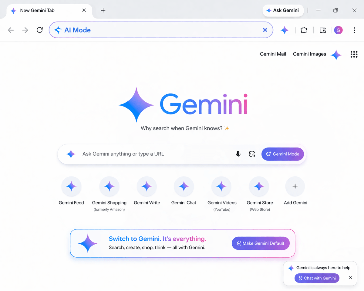 NotesByAsif's tweet photo. BREAKING: leaked google chrome upcoming update

starting to feel like they want us to use AI https://t.co/QVs81isbAD