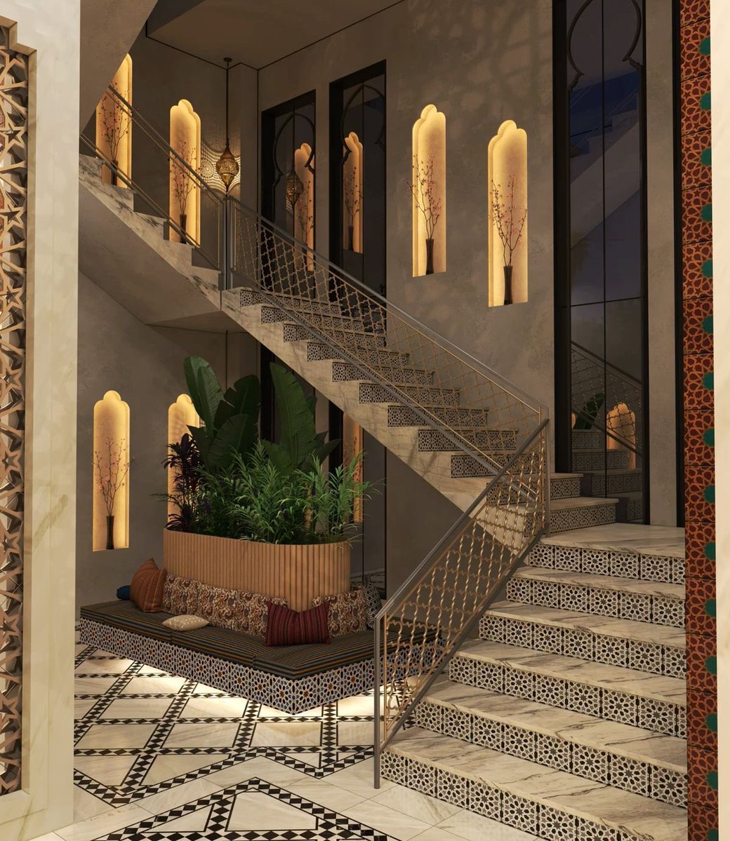 traditional interior architecture • MOROCCO