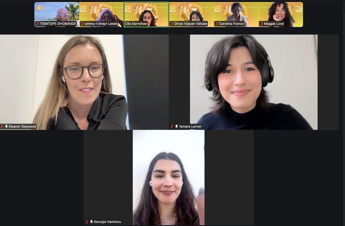 maggielove_'s tweet photo. my favorite part of @shefiorg? 

hearing badass women from major projects (who are also SheFi members) come talk to the community about their project, background, and experiences! 

thanks for joining @eleanor_RColl, @arammath_eth
&amp; @gwgwva of @RootstockColl! https://t.co/JPW2yT62Hd