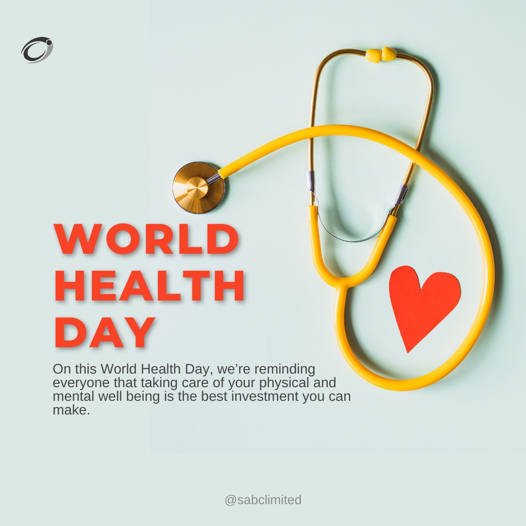 SabcLimited's tweet photo. Buildings are bricks and mortar, but companies are made of people. 🧱
​This #WorldHealthDay, we’re encouraging our team and community to prioritize their well-being. Remember: health is wealth. 💼
​What’s one thing you’re doing for yourself today? 👇
​#HealthyLiving 
#SABCLimited https://t.co/cAMOkFwABT