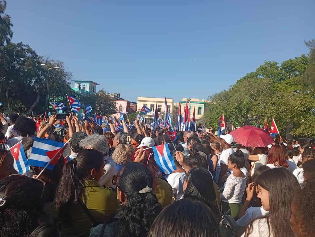 vicejefeagr's tweet photo. La #MujerAduanera presente en el acto de reafirmación contra el bloqueo genocida impuesto por EEUU contra #Cuba. #AduanadeCuba. https://t.co/xSdH3JtGFW