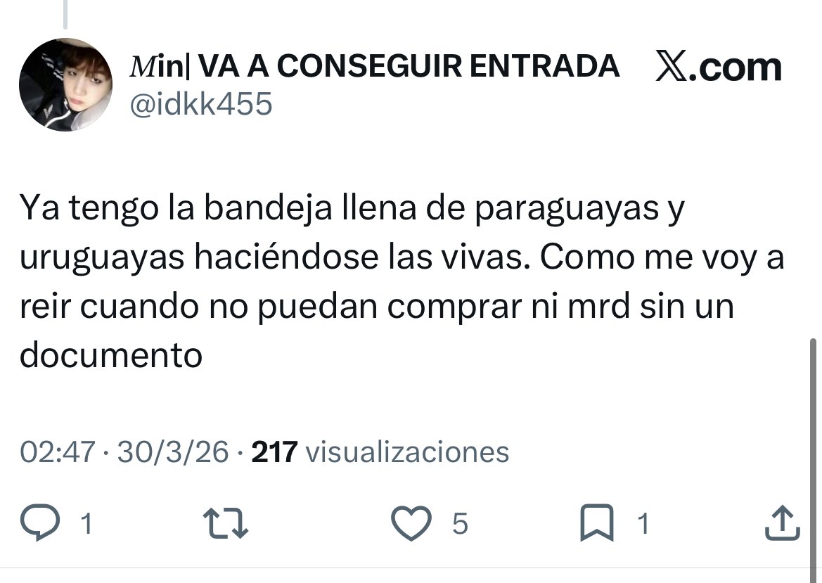 avilin 🇺🇾 VOY A VER A BTS tweet media