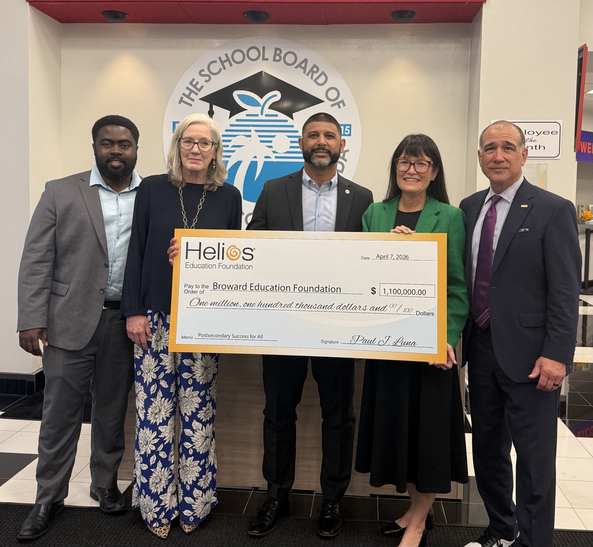 Broward Education Foundation tweet media
