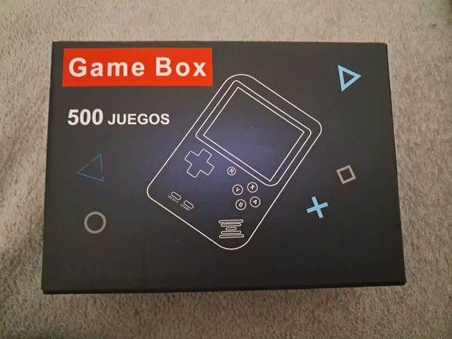 401_db's tweet image. New arrival item at Unauthorizon.

Brand: SUP  
Name: GAME BOX
*500 JUEGOS
Model: unknown
Region: Spain

#Famicom/#NES based handheld, released by unknown supplier.

unauthorizon.org/record/recB8On…

#famiclone #bootlegconsole #retrogame
