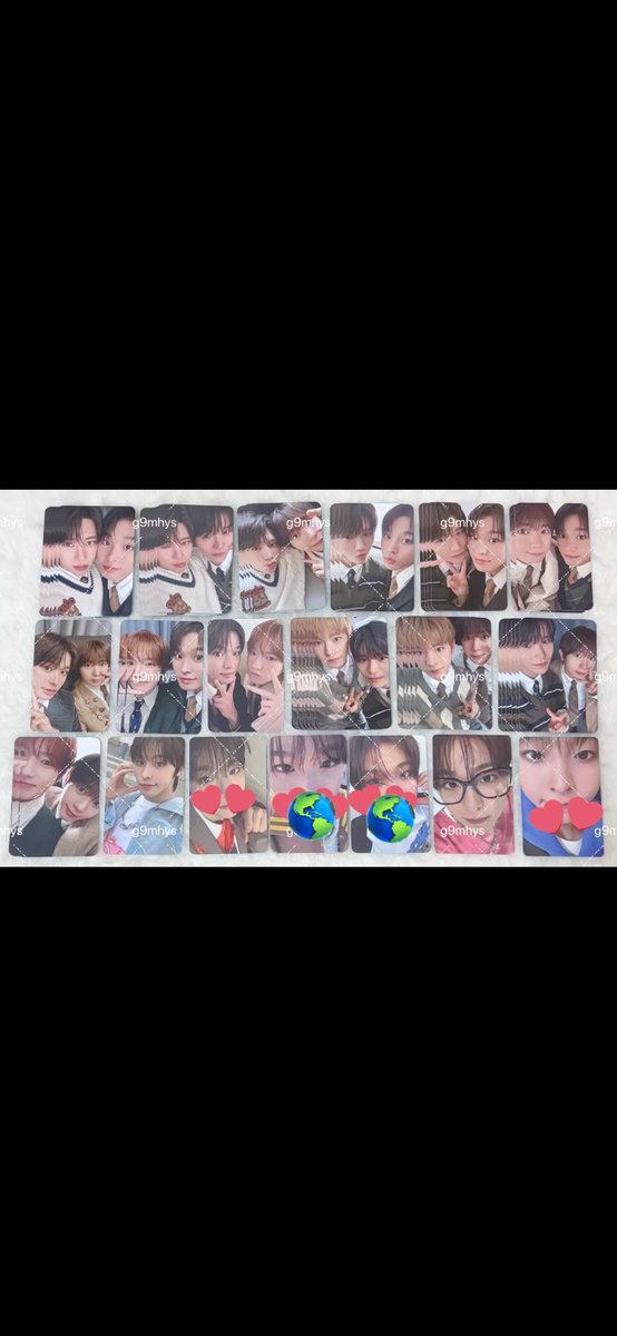 g9mhys's tweet photo. @Knu7er リプありがとうござます。🌎マークのみお譲り可能になります🙇‍♀️ご検討よろしくお願い致します！ https://t.co/wYMbjcGpiy